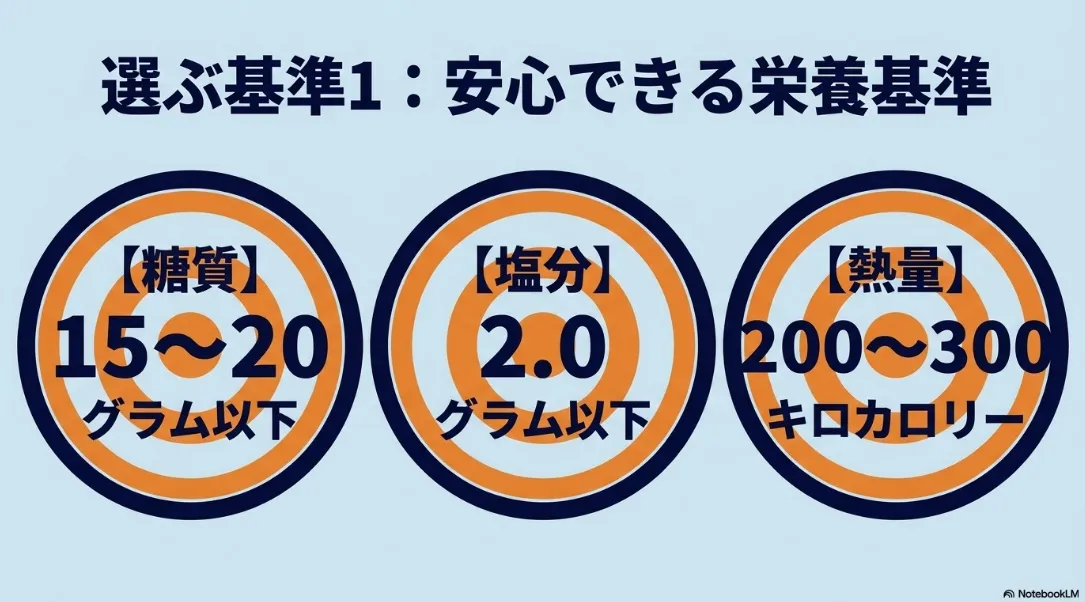 宅配弁当を選ぶ基準となる糖質・塩分・熱量の目安