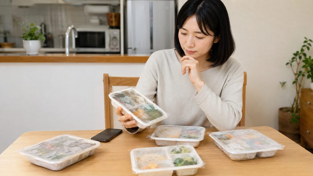 冷凍宅配弁当を比較しながら選ぶ日本人女性